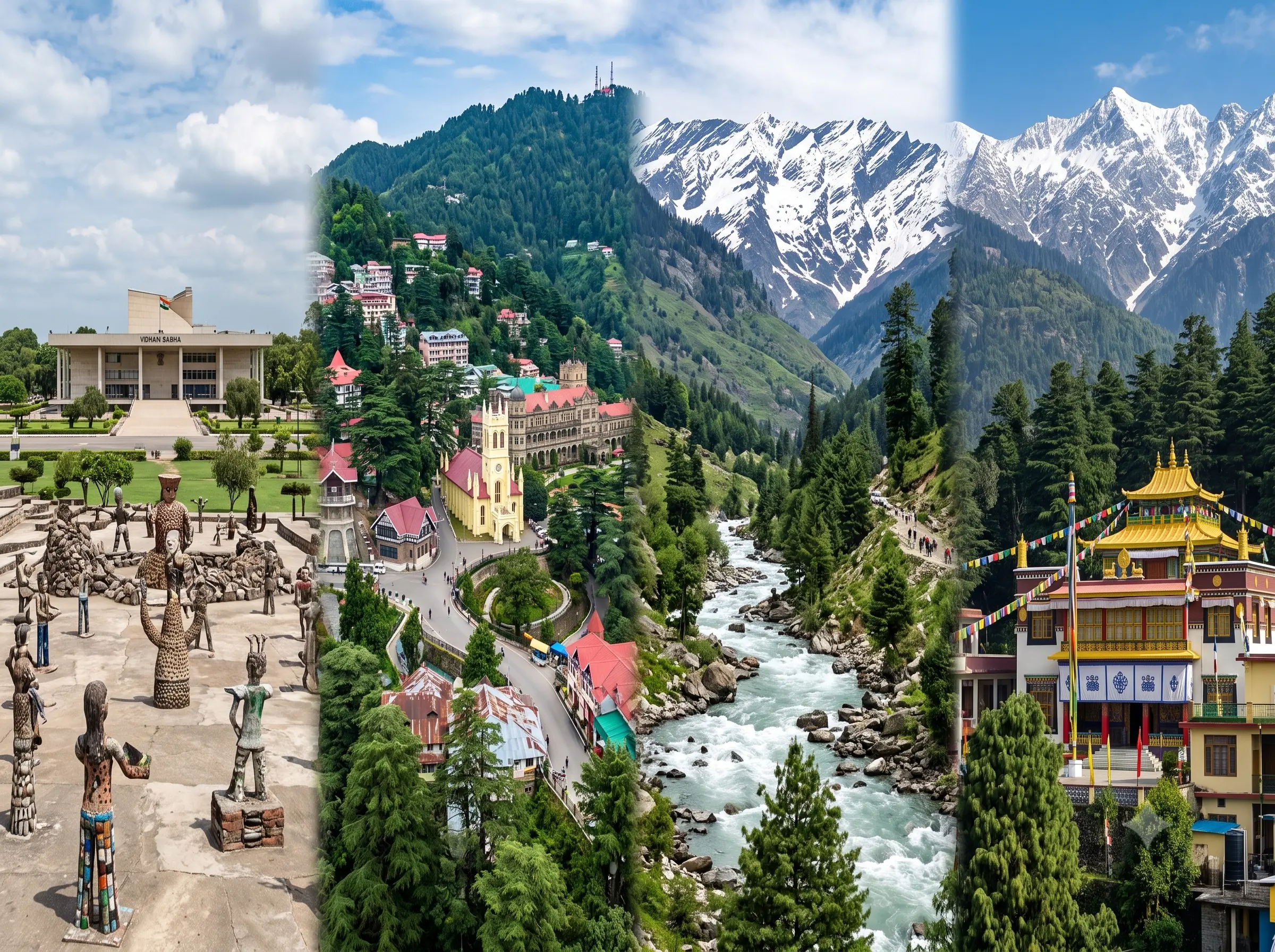 Chandigarh, Shimla, Manali, Dharamshala, Amritsar Tour
