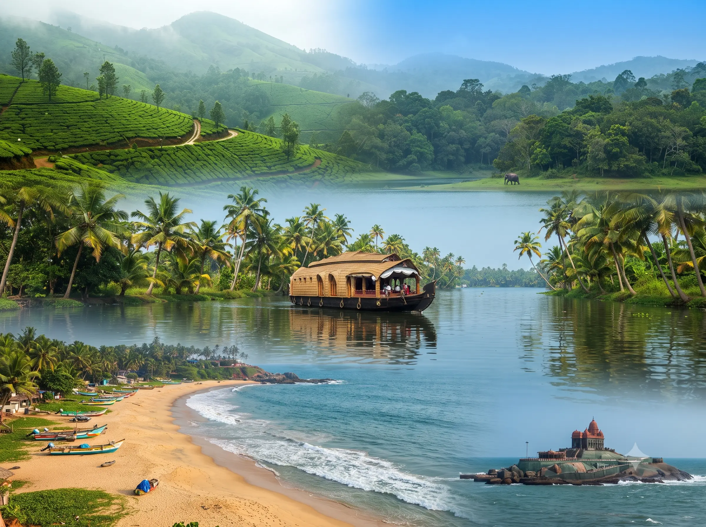 Kerala & Kanyakumari Tour